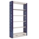 Estante para biblioteca W-teca 4 prateleiras + base