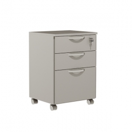 Gaveteiro volante 02 gavetas + 01 gavetão