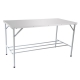 Bancada de apoio inox
