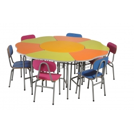 Conjunto trapezoidal intermediário 06 lug