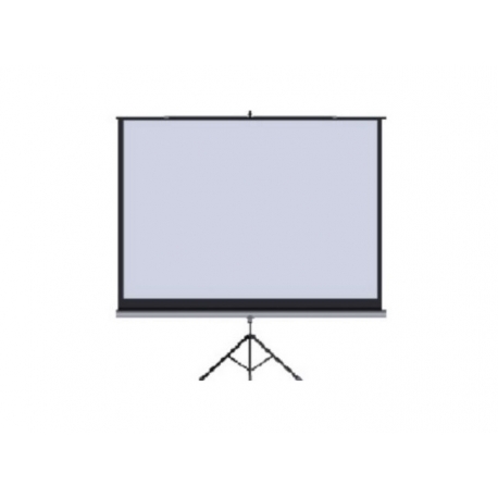 Tela tripé enrolamento com molas 100" 200x152