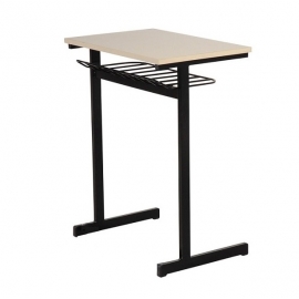 Classe escolar FDE adulto tampo sobreposto borda pvc