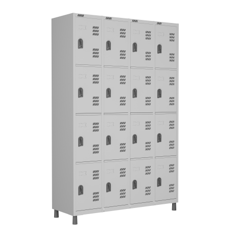 Roupeiro de aço 16 portas