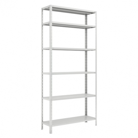Estante de aço 06 prateleiras com 42cm