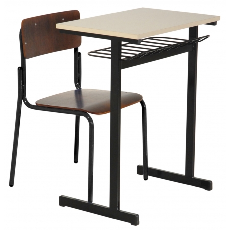 Conjunto fde adulto bege com imbuia