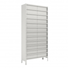 Estante de aço 24 gavetas